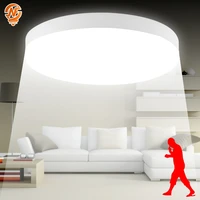 pir motion sensor led ceiling light 8w 18w sounds control ceiling lamp 85 265v surface mount lighting fixture for home lighting
