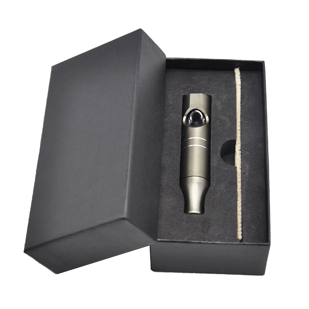 Металлическая трубка для травы со встроенной стеклянной чашей сигарет серия