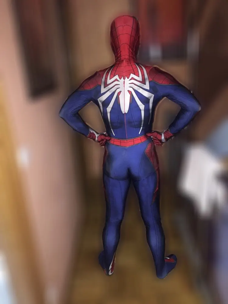 Костюм Человека паука PS4 INSOMNIAC костюм для косплея из спандекса с 3D принтом