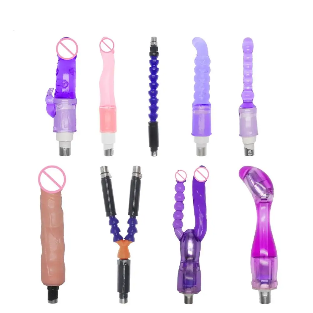 Секс машина вложения Силиконовый анальный фаллоимитатор игрушки для интима