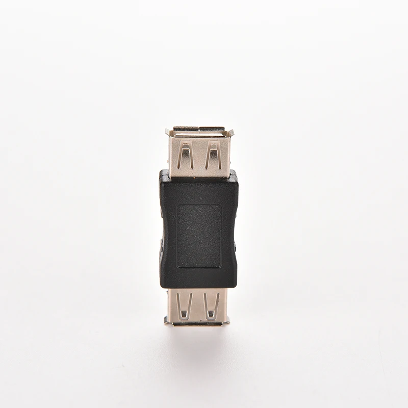 1PC Standard USB 2.0 Type Plug A Female to Cable Adapter Coupler Gender Changer Connector For PC Computer Multimedia | Электроника