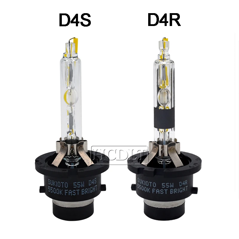 HCDLT Xenon D2S 55W быстрая яркая 5500K D4S ксеноновая лампа D2R D4R Автомобильная фара D2H