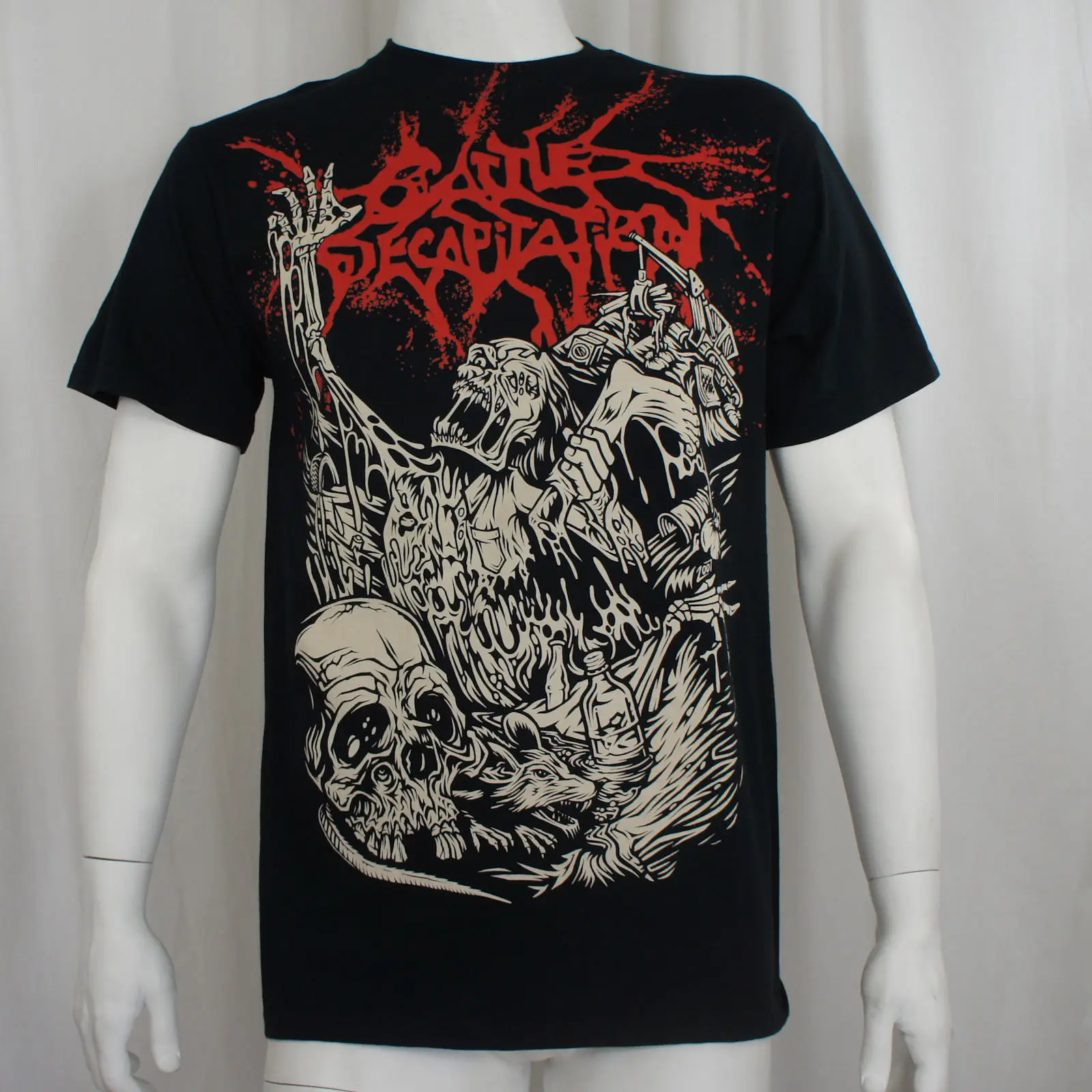 Подлинные скота обезглавливание только на свалки футболка Размеры s m l xl 2XL 3XL