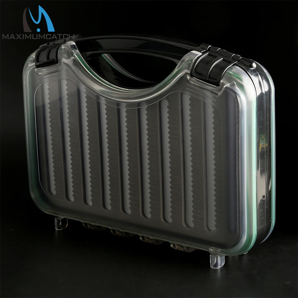 Maximumcatch Waterproof Super Fly Suitcase Box Double Side With Slottedand Notched Foam 275*195*60mm | Fishing Tackle Boxes