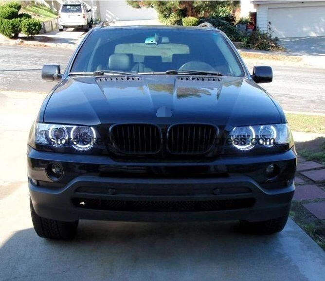 Высокое качество COB Led Light White Halo Cob Angel Eyes Ring Error Free для BMW X5 E53 1999 2000 2001 2002 2003 2004 |