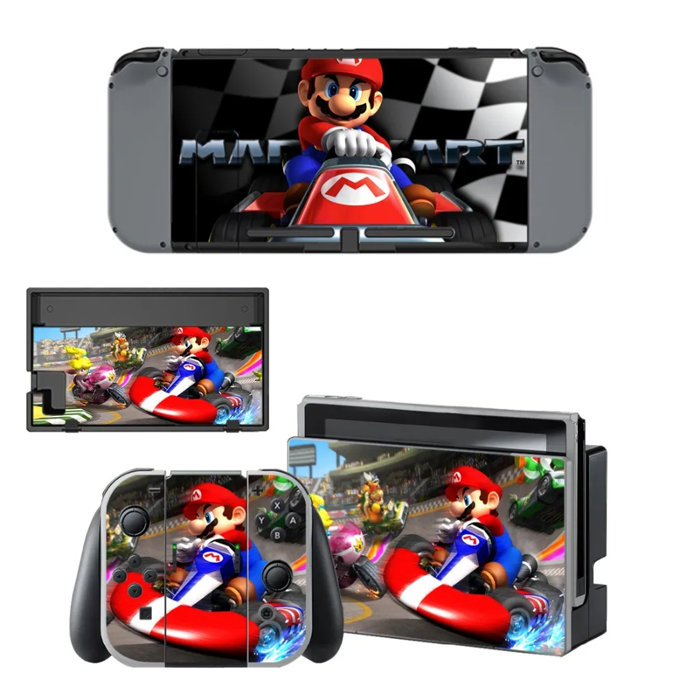 Mario Kart 8 Nintendo switch Skin NAND Switch Vinilo наклейка на кожу для NS консоль Joy con