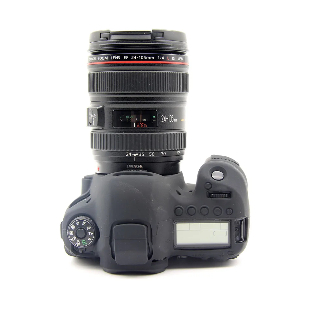 Чехол для камеры Canon 6D2 6D Mark II Силиконовый резиновый чехол 2 защитный корпуса|Сумки