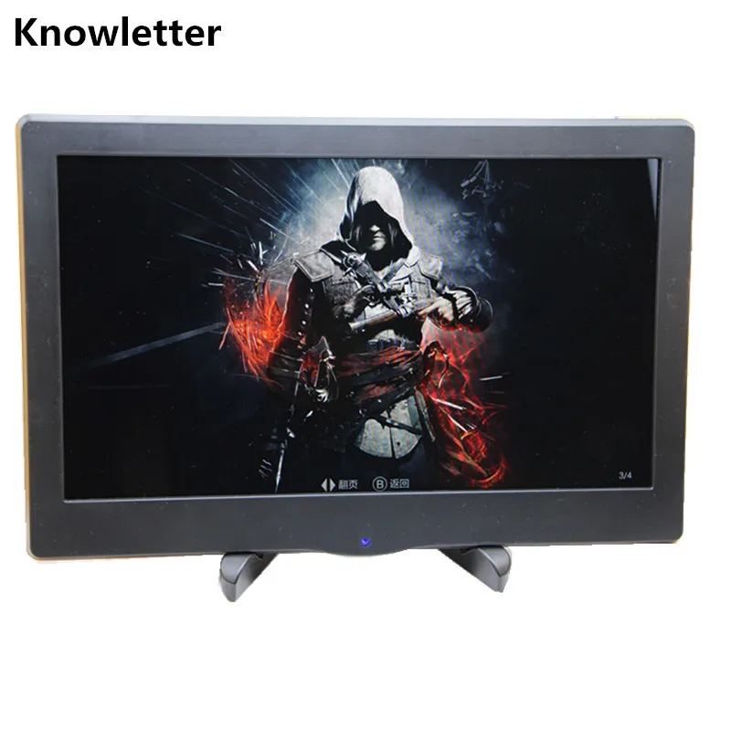 Günstig 13.3 ''Widescreen 1920x1080 IPS LED Panel 1080P 1080I Monitor Unterstützung HDMI Spielkonsole/Raspberry Pi