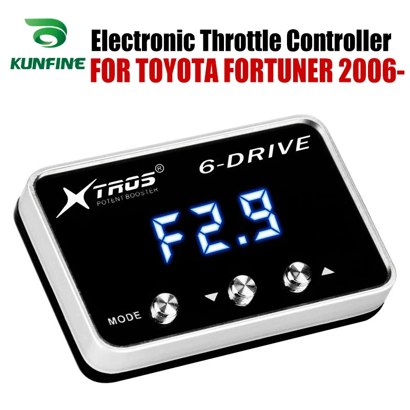 

Car Electronic Throttle Controller Racing Accelerator Potent Booster For TOYOTA FORTUNER 2006-2019 Petrol Tuning Parts Accessory