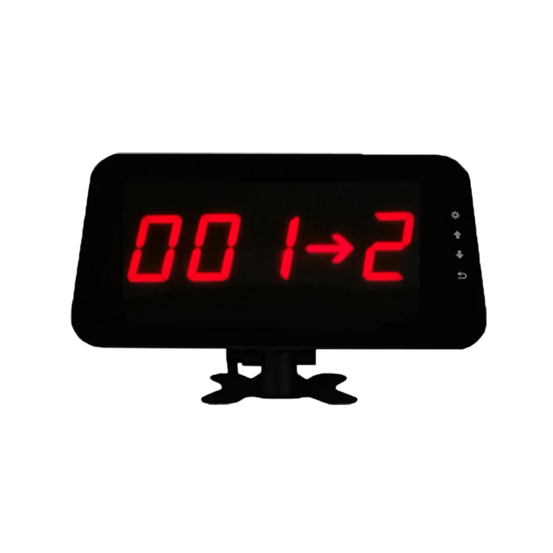 433.92mhz Number Call System Wireless Calling 2pcs Counter Keypad 1 Display Screen for Queuing Management Device | Компьютеры и офис
