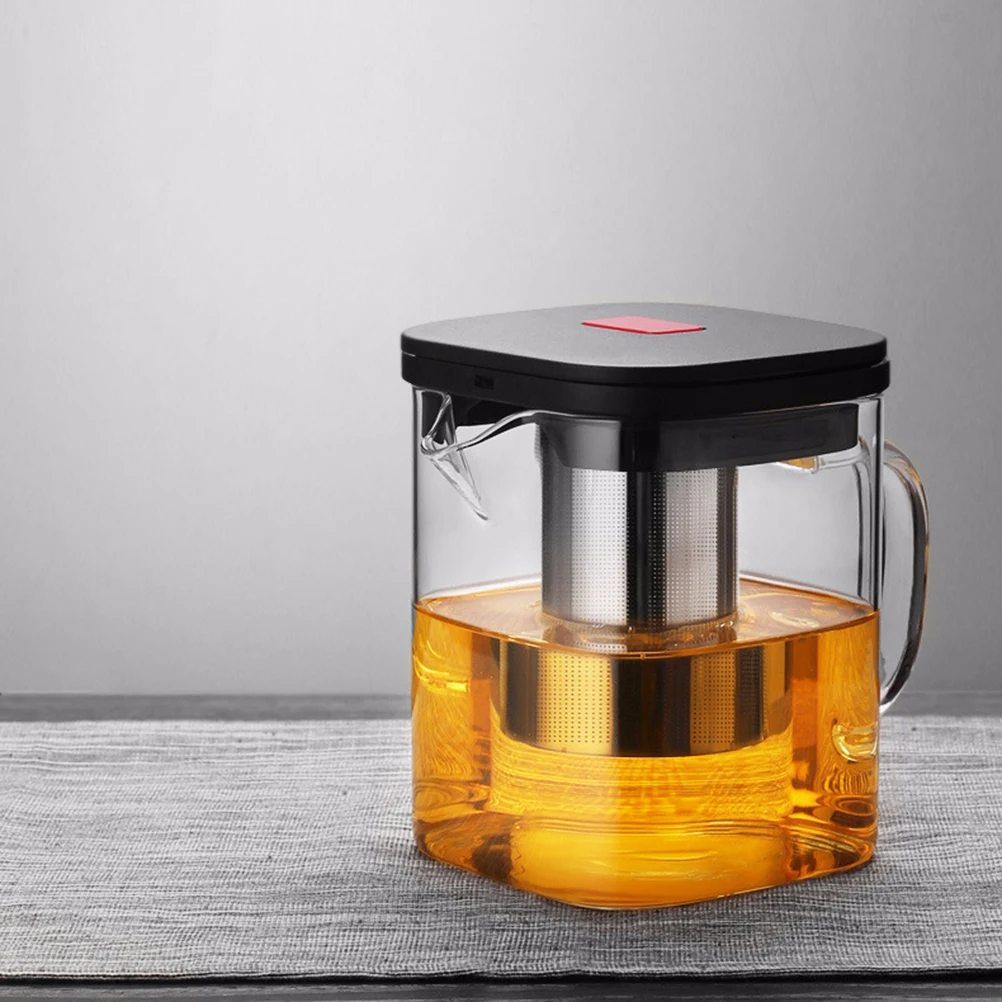 1 шт. стеклянный чайник из боросиликатного стекла 600/1100 мл|Заварники| |