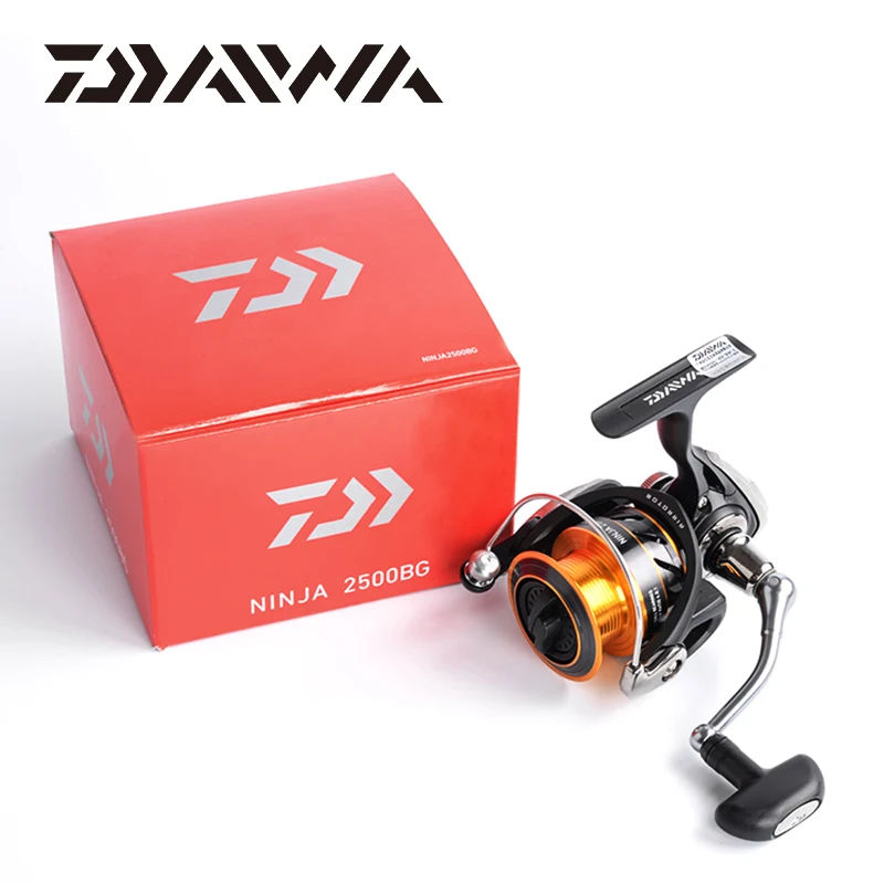 100% Оригинальный Daiwa NINJA 2000BG 2500BG 3000BG спиннинг рыболовная Шестерня Вьюрка