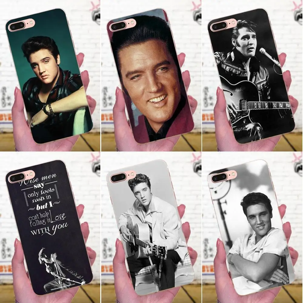 Чехол из ТПУ для Huawei P7 Honor 4C 5A 5C 5X 6 6C 6A 6X 7 7X 8 9 V8 V10 Y3II Y5II Y6II G8 Play Lite Elvis Presley