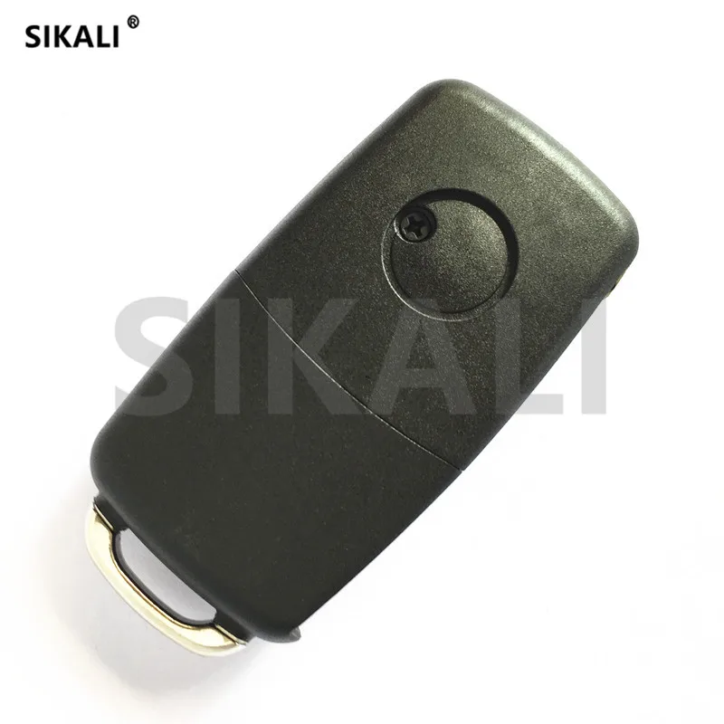 Обновленный Автомобильный Дистанционный ключ SIKALI с чипом ID48 для Skoda 1J0959753A 5FA8137 00