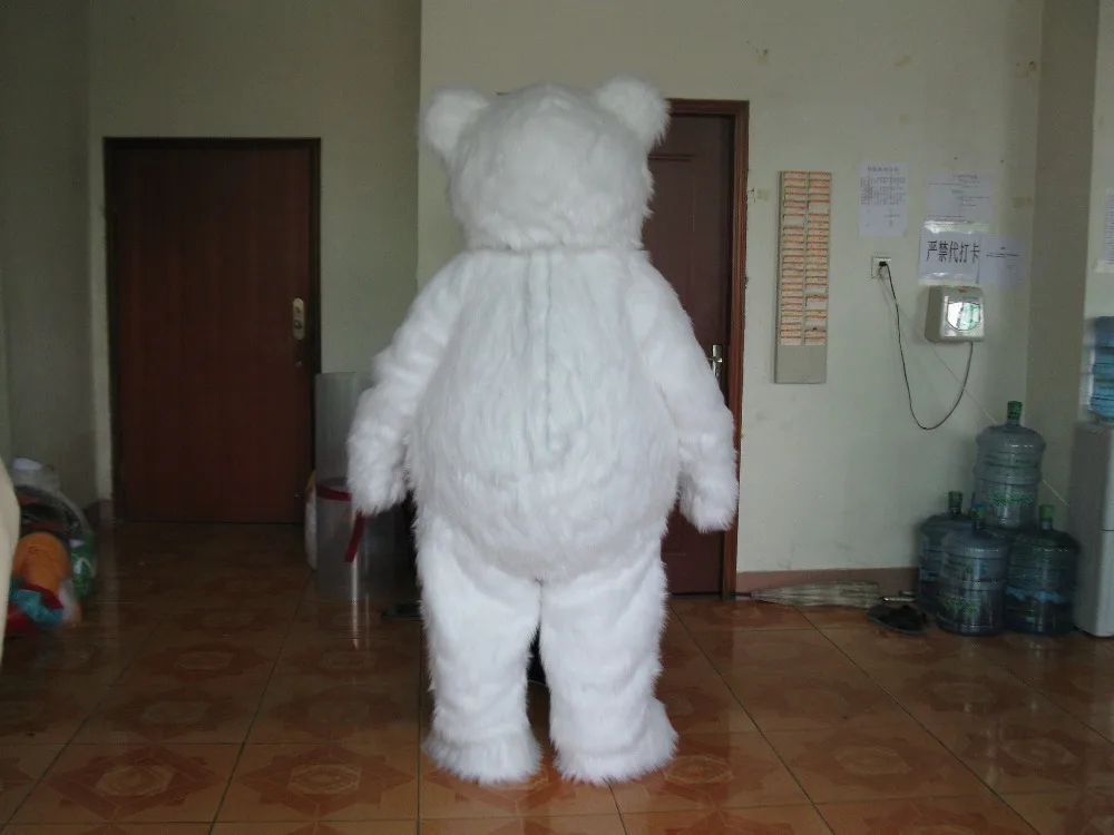 Костюм-талисман с белым медведем костюм сделай сам косплей карнавальный