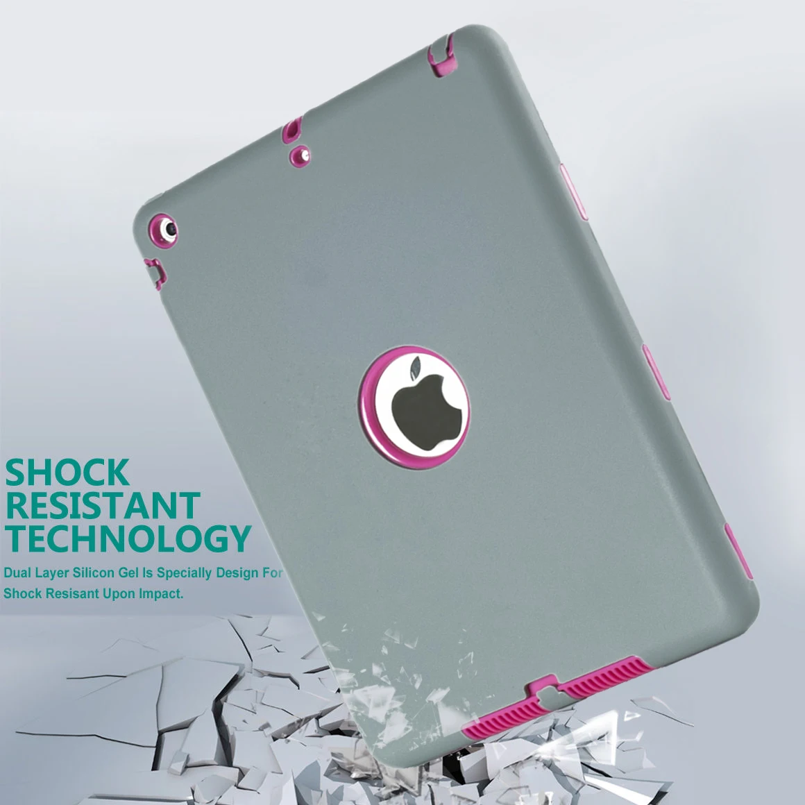 Противоударный чехол для Apple iPad Air 1, детский Тонкий облегающий сверхпрочный защитный чехол, чехол для iPad A1474 A1475 A1476 Air 5, чехол
