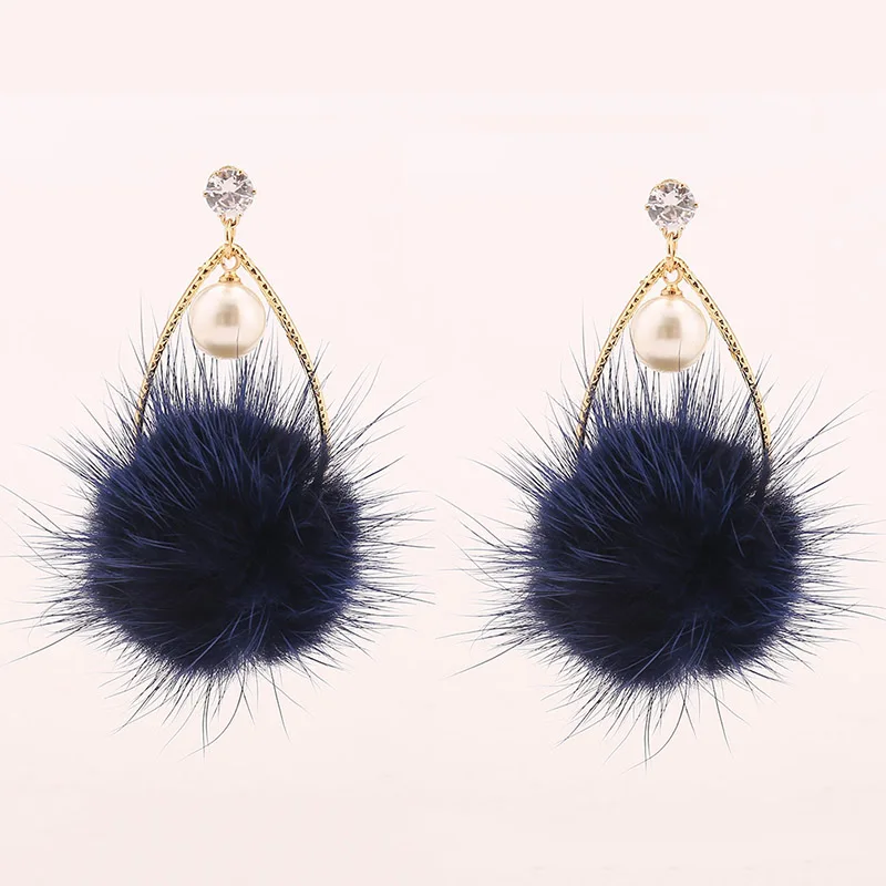 Популярные женские длинные серьги 5 цветов персональный уличный стиль позирует