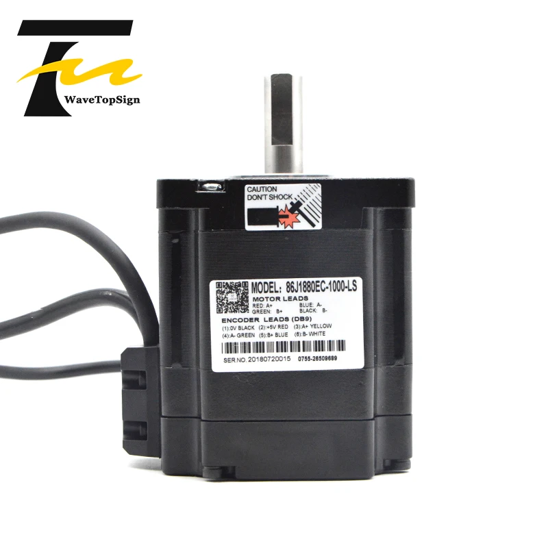 JMC NEMA34 двухфазный гибридный Серводвигатель 86J1880EC Torque 4.5N.M + 2HSS86H 30 70VDC 8A|Драйвер