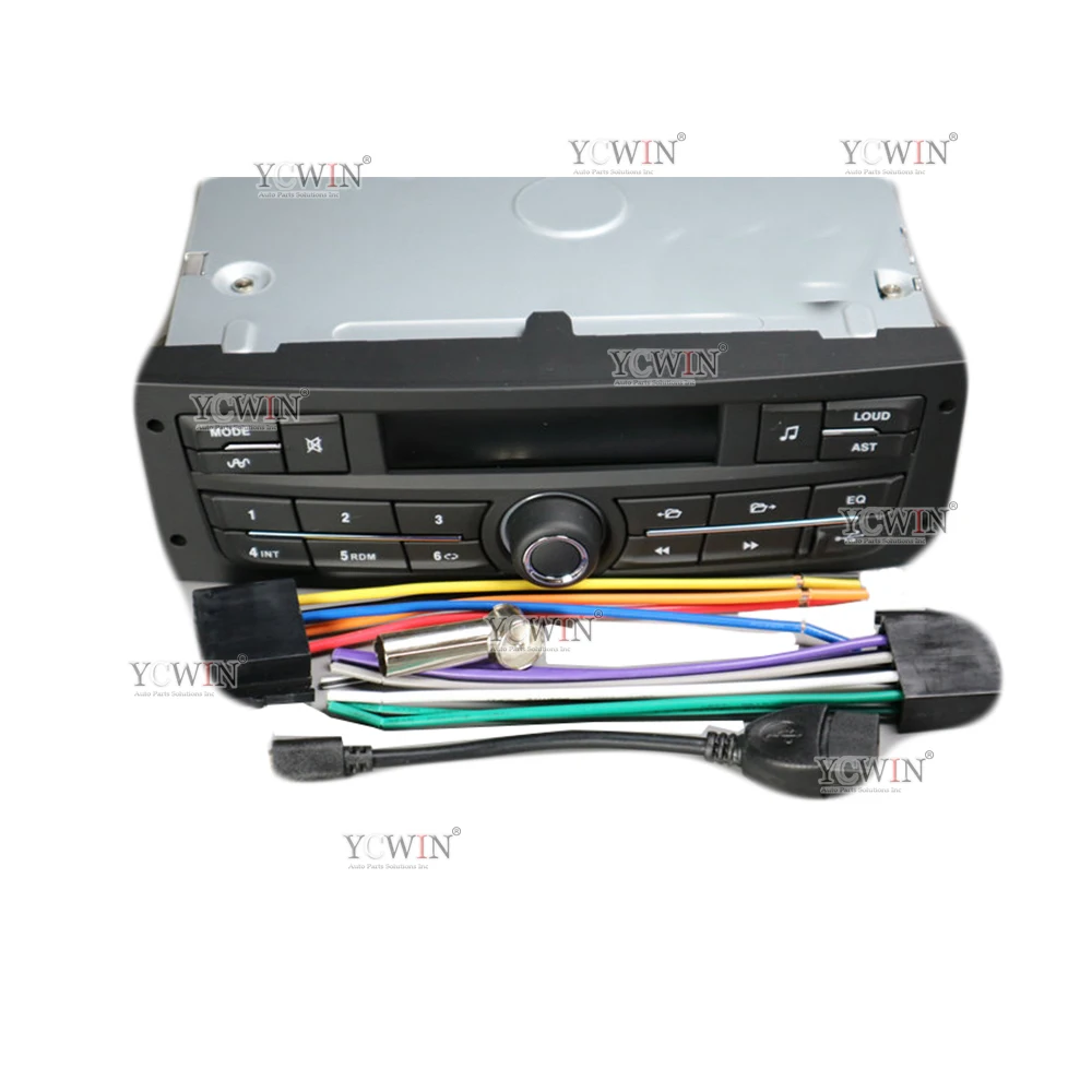 Автомобильный FM радиоприемник 1 Din с USB для Peugeot 207 206 301 307 Citroen C2 Elysee ZX C4 VW Jetta