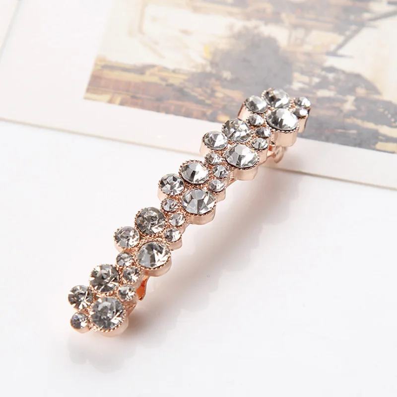 Hot Sale Fashion Korean Crystal Pearl Elegant Women Barrettes Hair Clip Accessories 5 Colors | Красота и здоровье