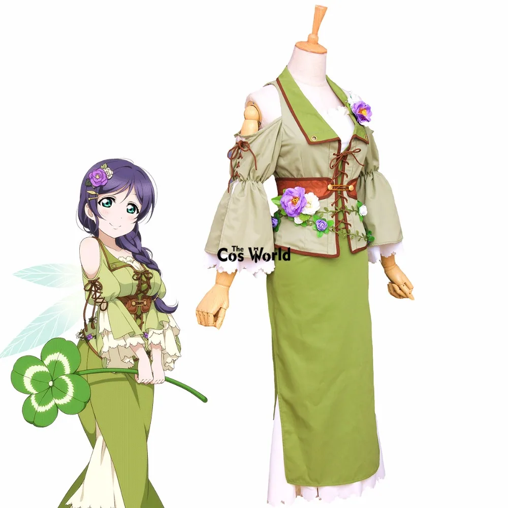 

Женский костюм для косплея Tojo Nozomi из аниме «Love Live Land of феи»