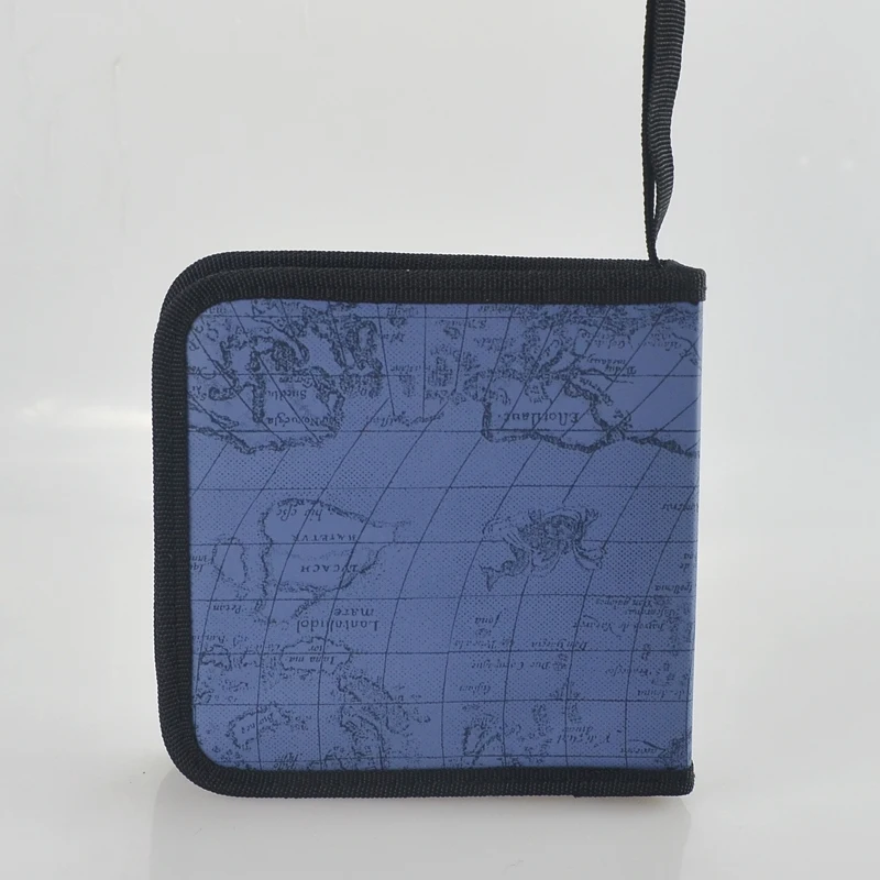 Чехол-книжка с картой мира 40 дисков | Электроника