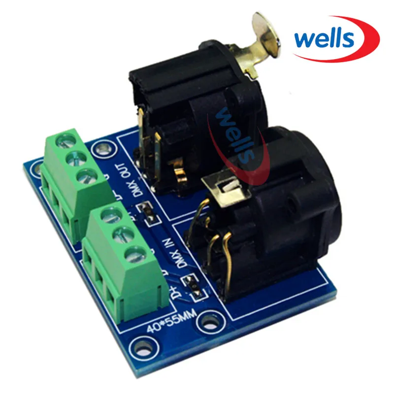 3pin разъем для XLR5 DMX512 3Pin используется DMX контроллера|dmx512 controller|dmx dmx512connector |