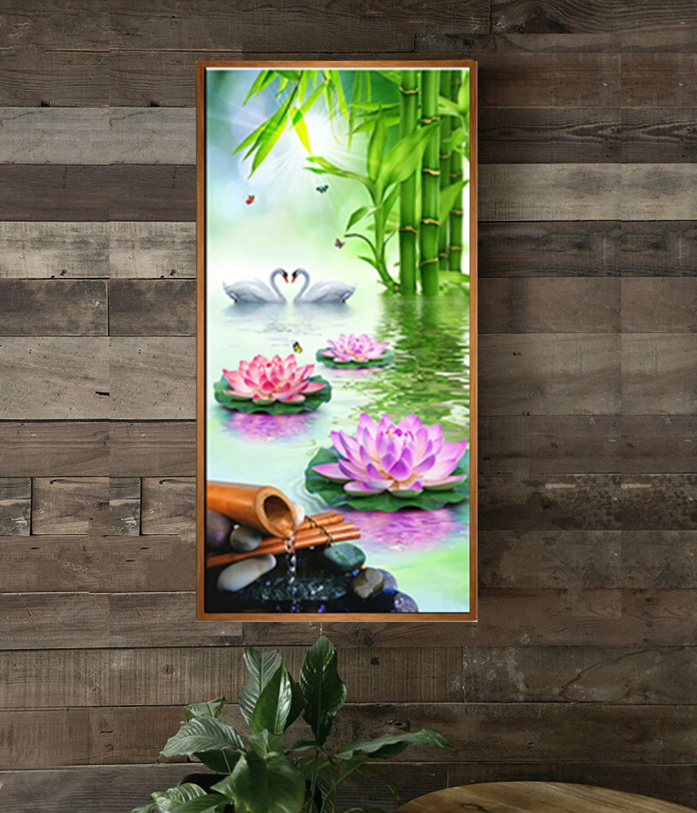 алмазная мозаика полная выкладка животные вышивка картин 5d цветы Картины из