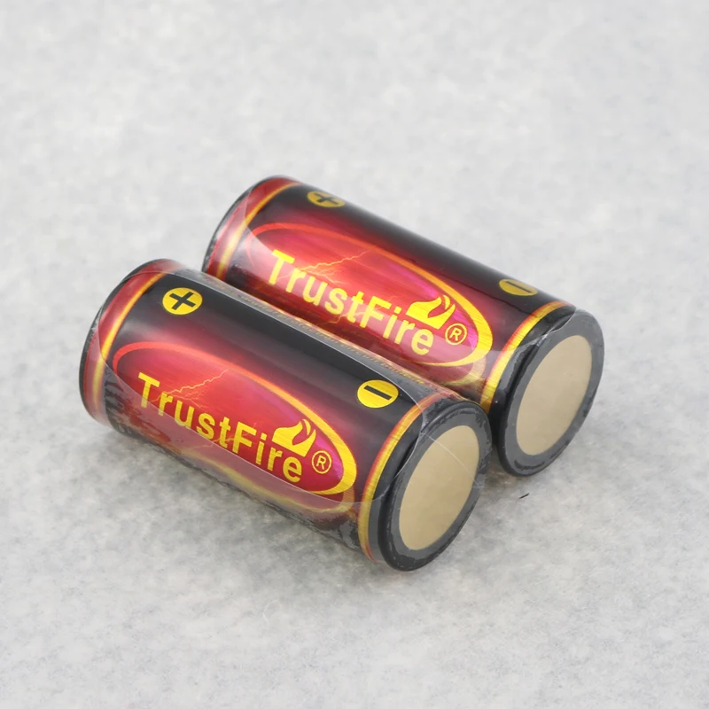 1 пара TrustFire 32650 6000mAh 3 7 V литиевая аккумуляторная защищенная батарея с печатной