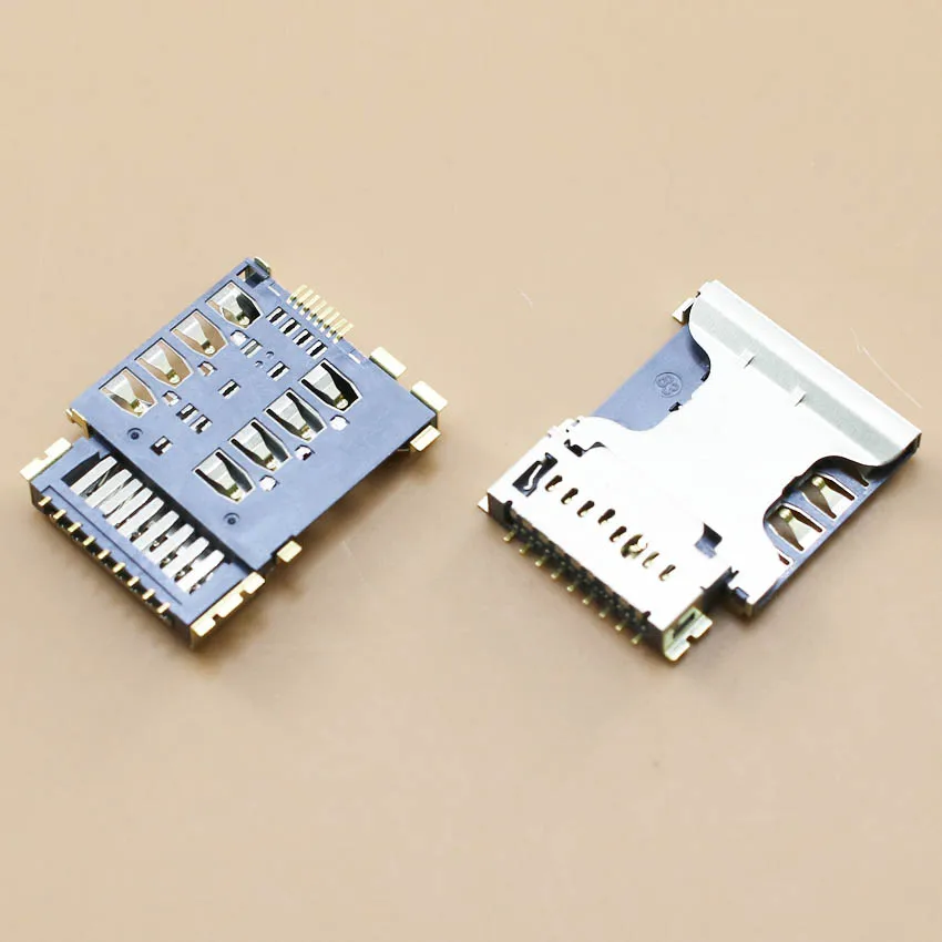 YuXi best price sim card holder tray slot connector replacement for Samsung I9128 I9128V I879 i8552 i8262 | Мобильные телефоны и