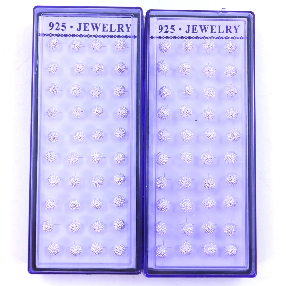 Бесплатная доставка модные ювелирные украшения 5 мм 6 мини-серьги-гвоздики с