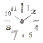 Настенные часы reloj de pared украшение для дома настенные clcoks 3d акриловая специальная наклейка игла для гостиной