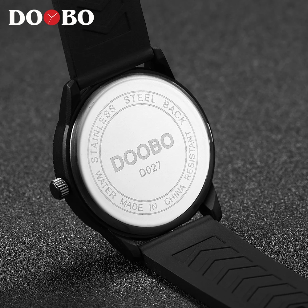 Модные повседневные мужские часы DOOBO лучшие брендовые роскошные новые