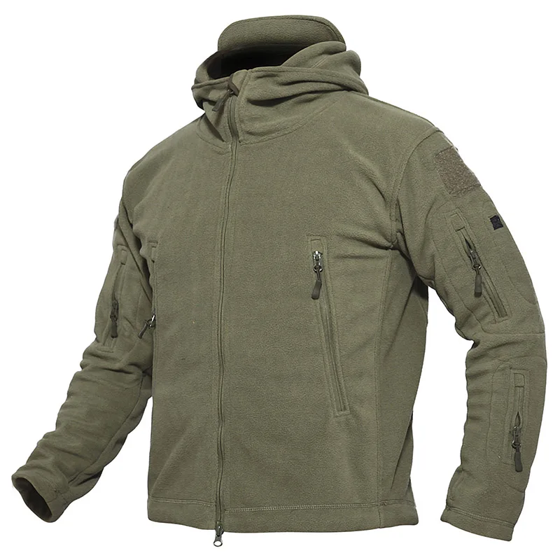ReFire gear зимняя ветрозащитная мужская уличная куртка теплая ветровка флиса походная тактическая куртка Мужская охотничья кемпинг, катание на лыжах пальто