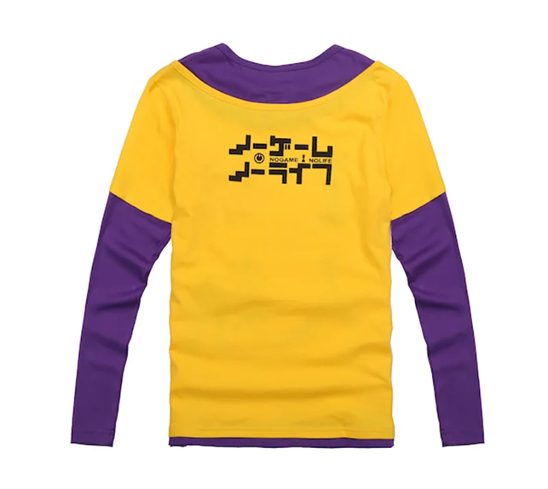 Милый костюм для косплея Единорог без игры жизни Sora футболка с длинными рукавами