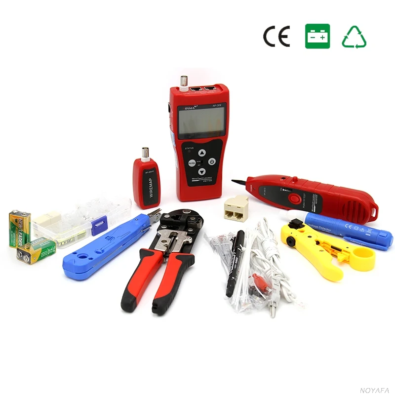 Сети Комбинации Тестер кабеля провода обжима Cutter удар вниз инструменты комплект