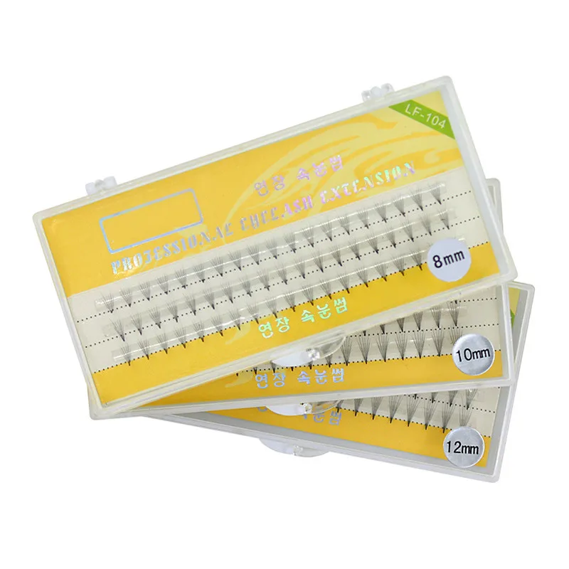 Натуральные норковые волосы искусственные ресницы для наращивания 6d толщина 0 07