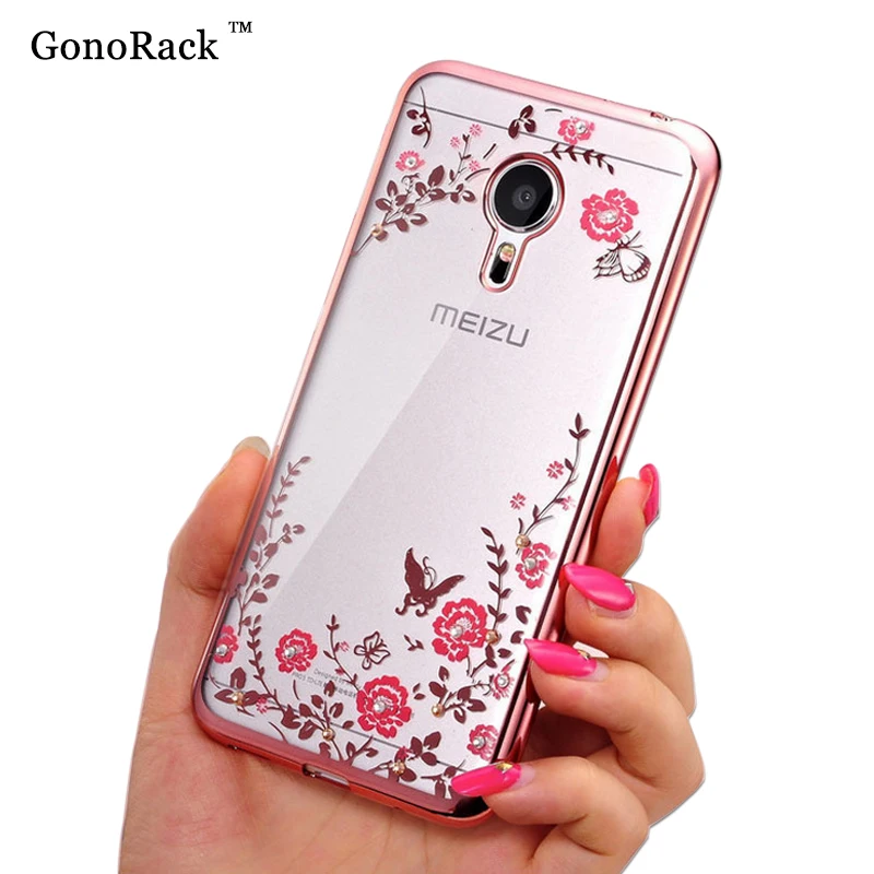Secret Garden гальваническое покрытие ТПУ мягкий чехол для Meizu M5s M5 M3 M2 M6 Примечание M3s