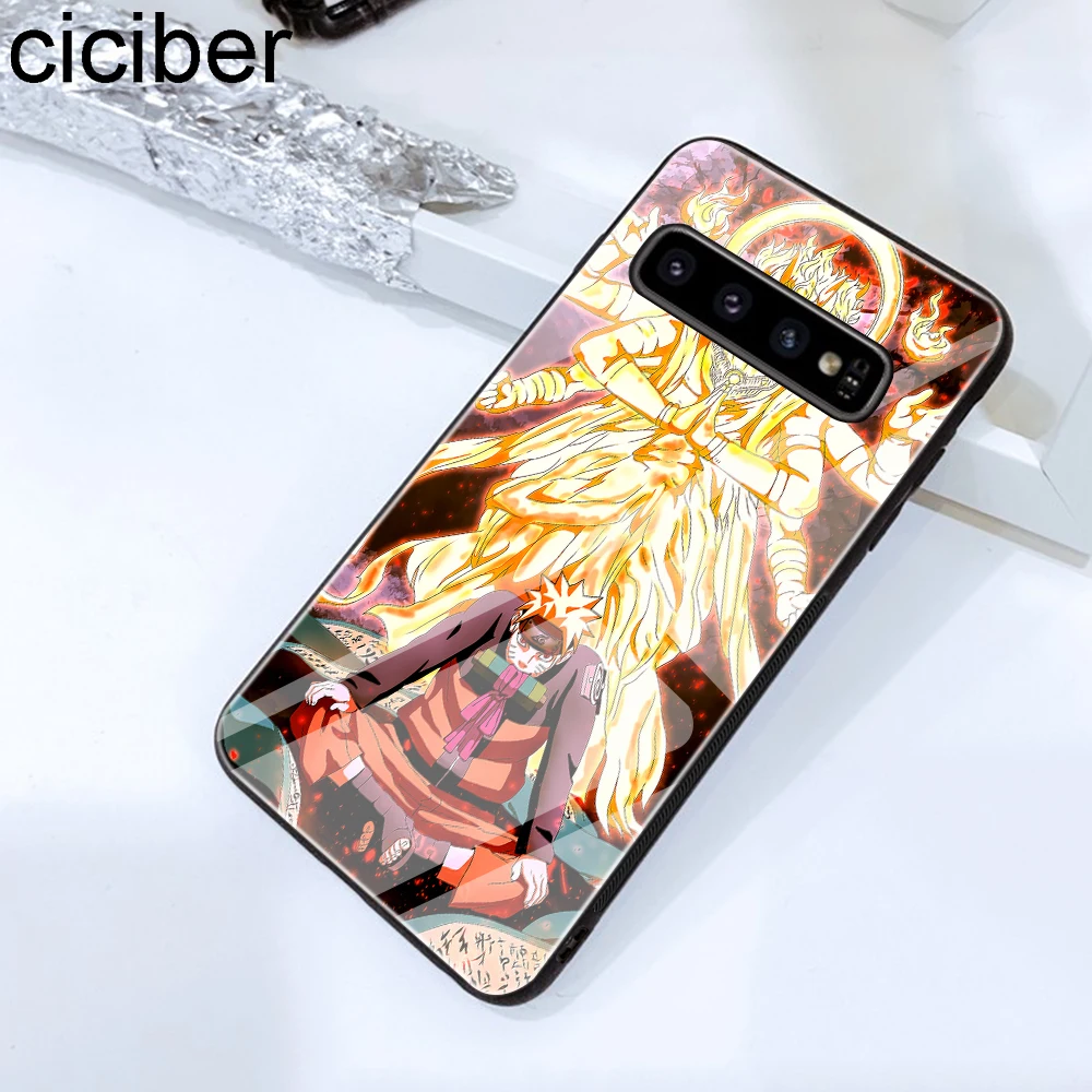ciciber Uchiha Itachi NARUTO for Samsung Note 9 8 Case Back Cover Galaxy S10e S10 S9 S8 Plus S9+ S10+ S8+ Glass |