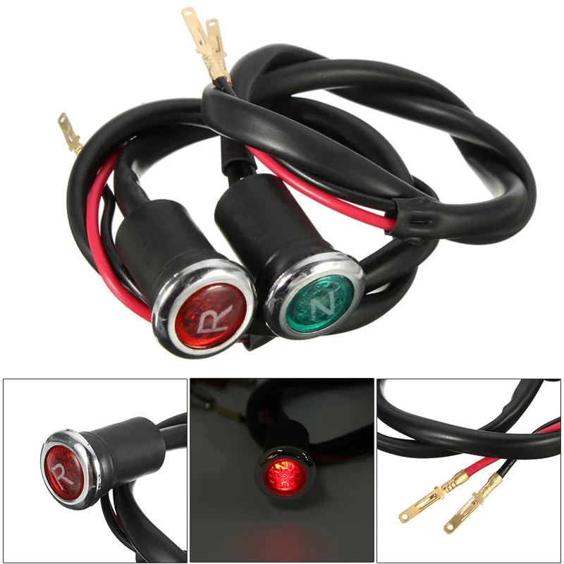 12 V нейтральная передача сигнальная лампа мотоцикла фонарь заднего хода свет