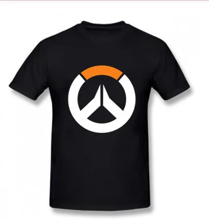 Новые мужские футболки с логотипом OVERWATCH GAME|Мужские футболки| |
