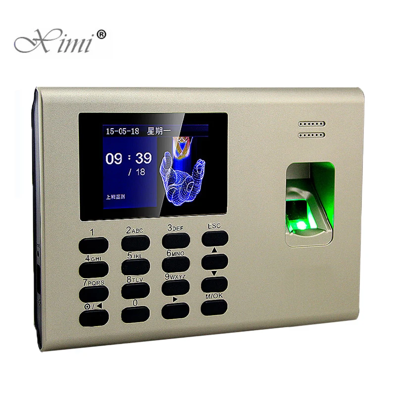 Биометрический регистратор времени ZK K40 TCP/IP USB отпечаток пальца время работы со