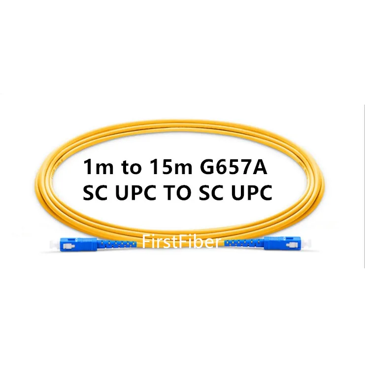 Патч корд SC UPC одномодовый 2 0 мм 1/2/3/5/10/15 м|Оптоволоконное оборудование| |