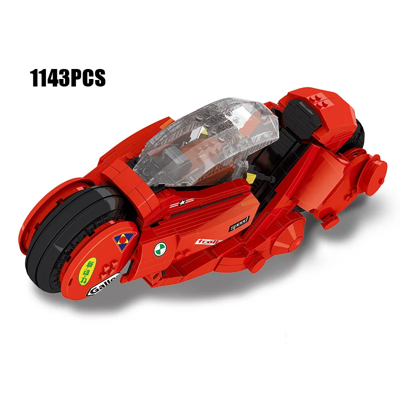 Лидер продаж креативные игрушечные автомобили MOC Citizen Kaneda Akira конструктор для