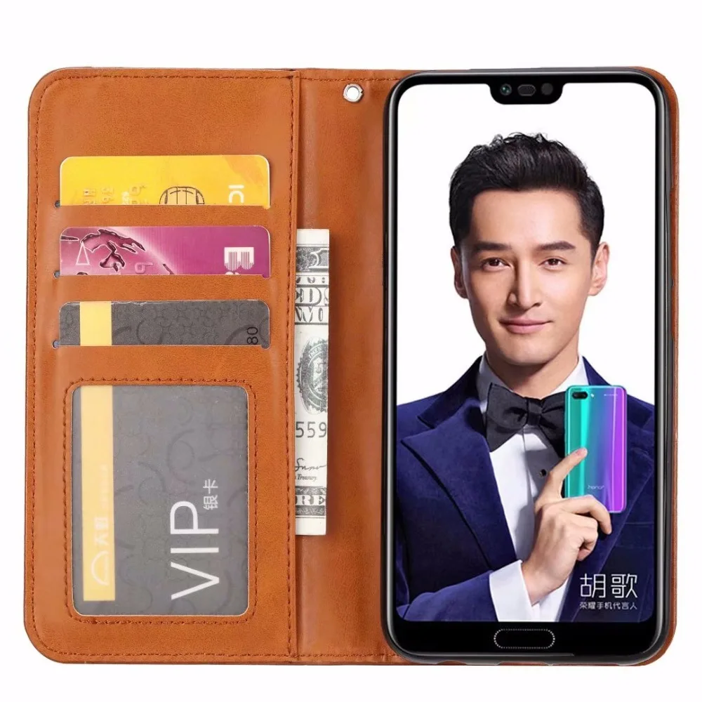 Чехол книжка для Huawei Honor 10 Nova 3e 2i P30 P20 Lite Pro кожаный чехол с магнитной застежкой
