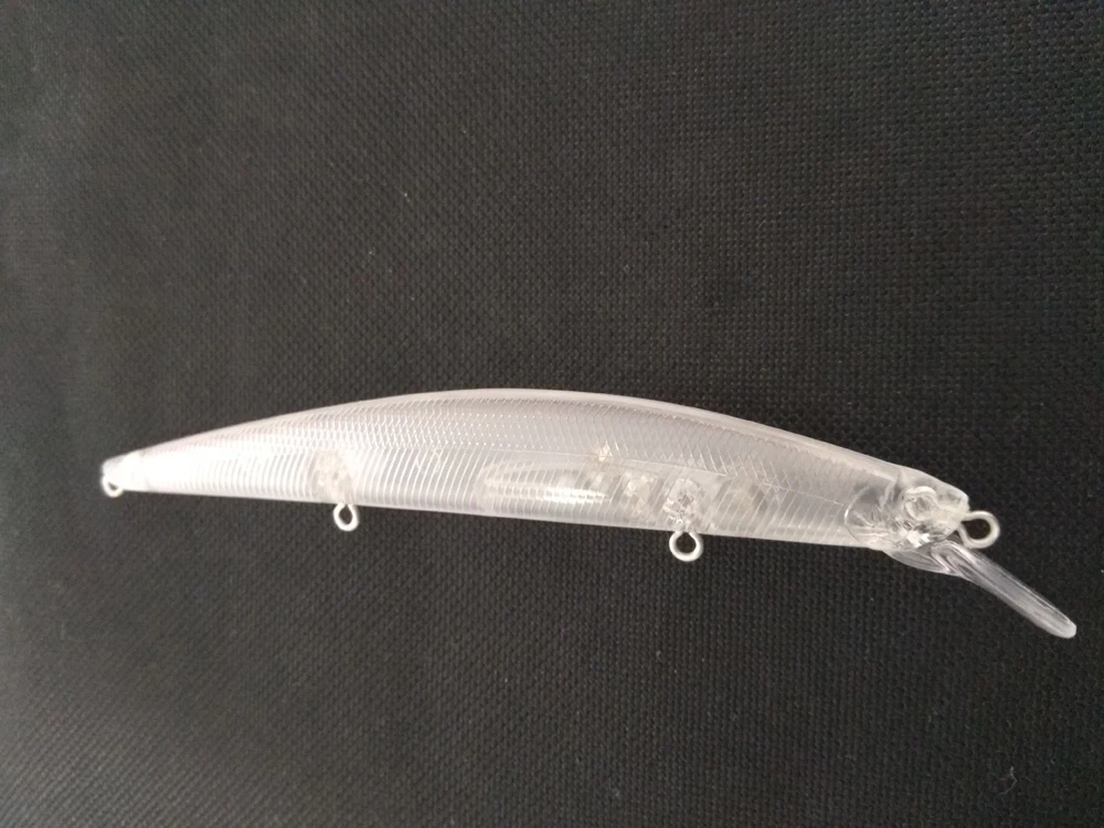 10 шт. неокрашенные рыболовные приманки для тела Minnow Hardbaits воблеры арифметические