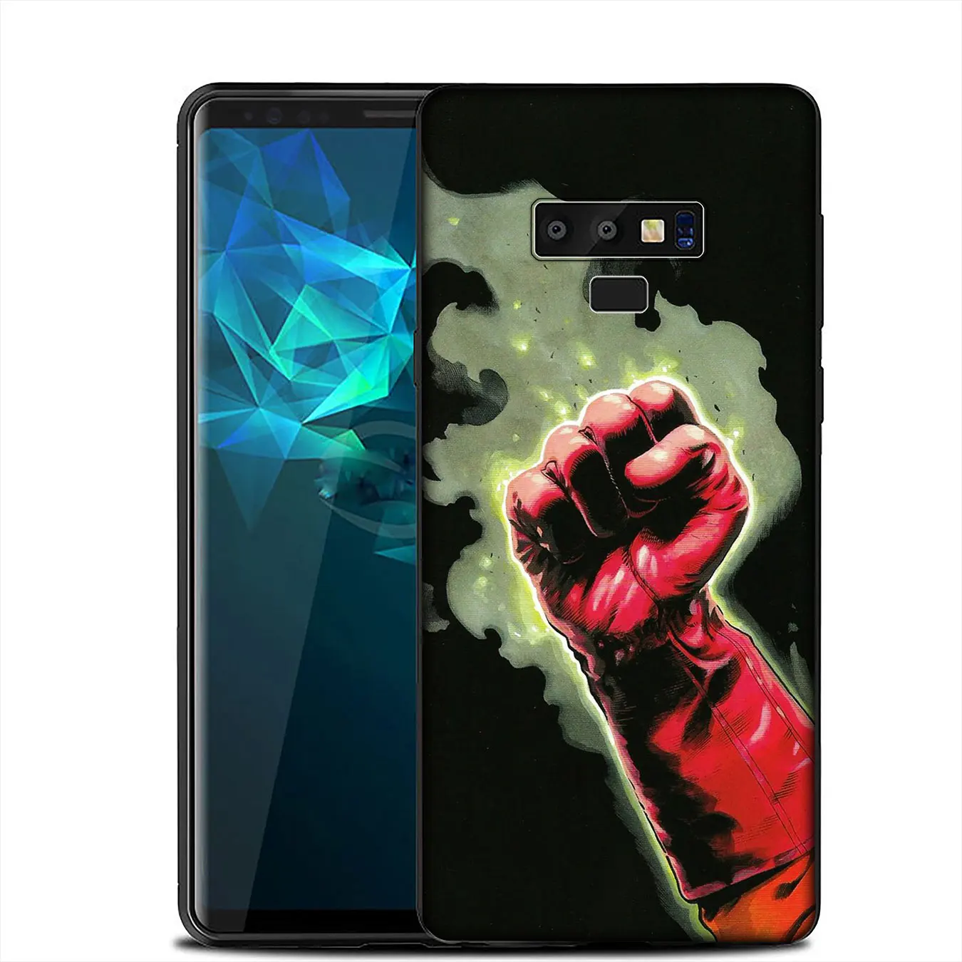 IYICAO Мягкий силиконовый чехол с японским Аниме One Punch Man для Samsung Galaxy A6 Plus A9 A8 A7 2018 A3 A5