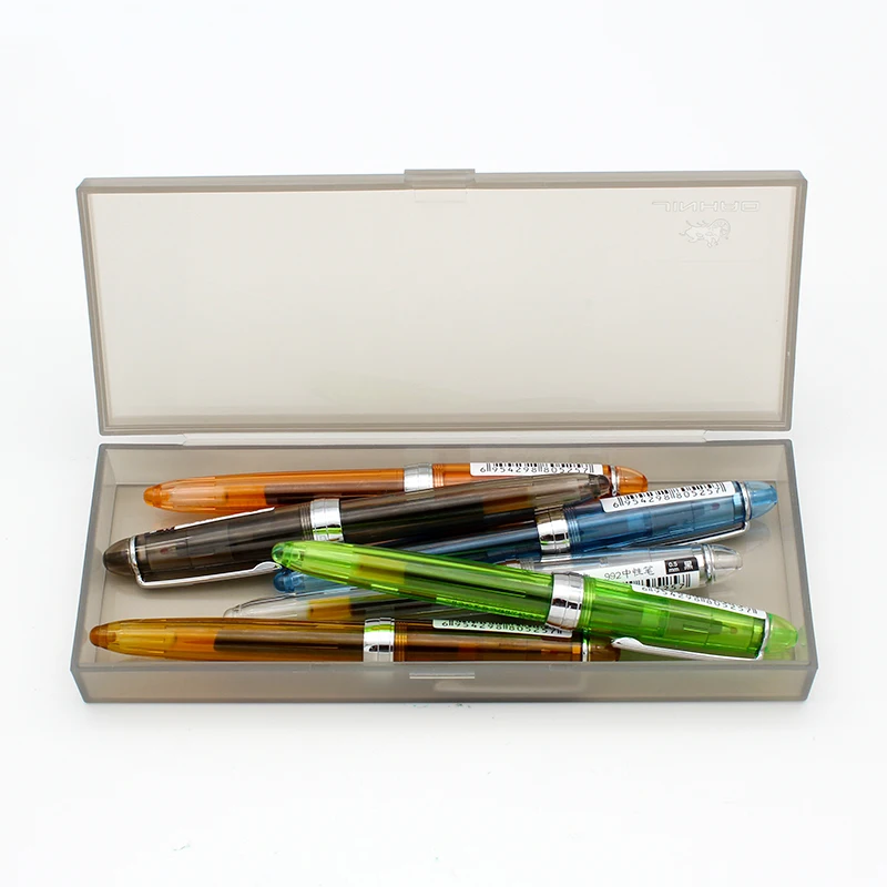 1 шт./лот Jinhao прозрачная гелевая ручка Серебряная клипса хорошее качество 0 5 мм
