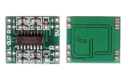 Мини 2 5-5 V 2X3W аудио класса D усилитель плата | Электронные компоненты и