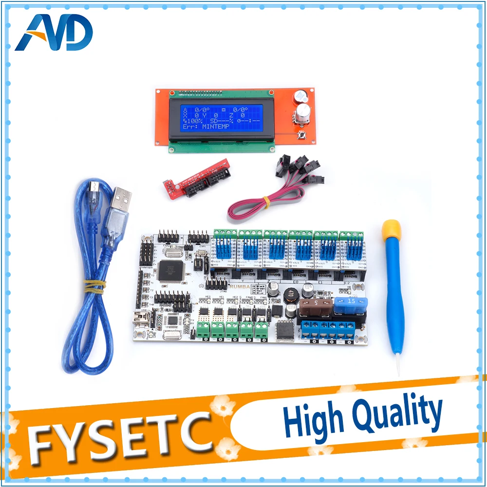 Обновление Румба + плюс материнская плата 2004 ЖК-дисплей Экран дисплея 6 шт.